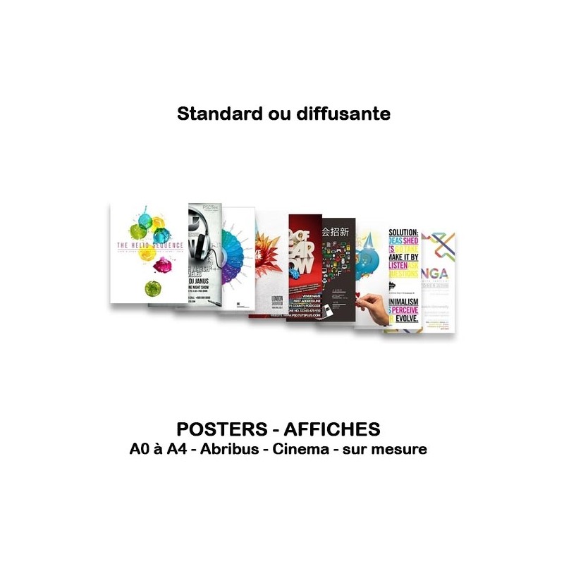 AFFICHES - POSTERS  multiples formats