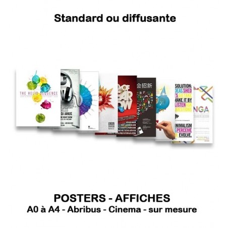 AFFICHES - POSTERS  multiples formats