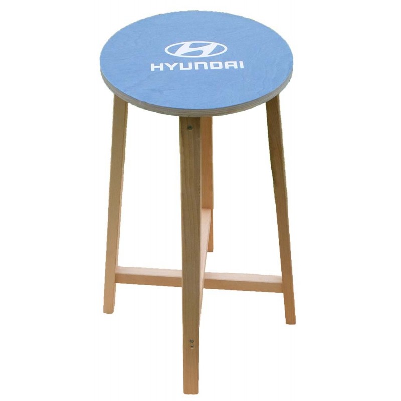 Tabouret pliable personnalisé - Tabouret pliant avec logo - pratique