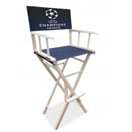 COMSEAT® Chaise Haute de DIRECTEUR CINEMA PLIABLE PERSONNALISEE