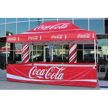 Barnum pliant 3x4,5 COMTENT PRO+® personnalisé – Tente pliante professionnelle