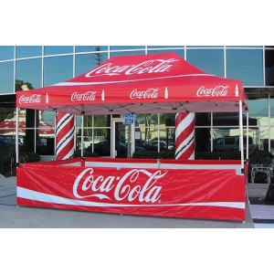 Barnum pliant 3x6 COMTENT PRO+® installé sur événement extérieur