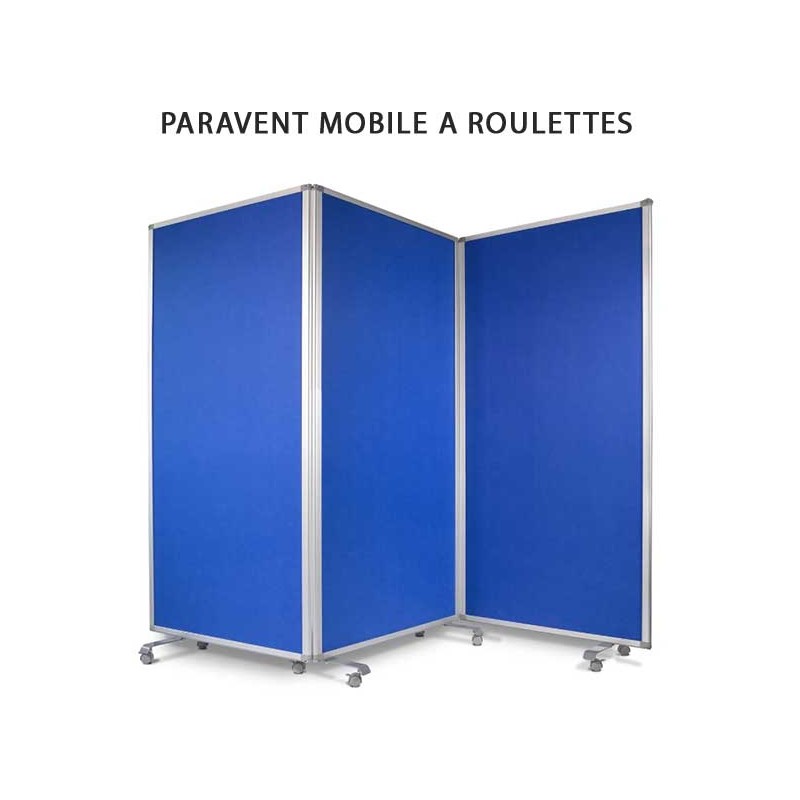 Paravent mobile à roulettes Panoslide