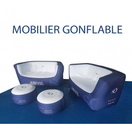 Mobilier gonflable publicitaire