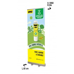 Roll up petit format économique - utilisation ponctuelle