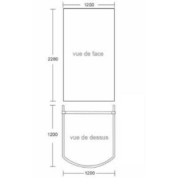 ISOLOIR PERSONNALISE OU CABINE COMTUBE