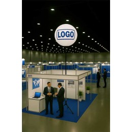 BALLON PUBLICITAIRE LED PREMIUM SANS HELIUM POUR STAND