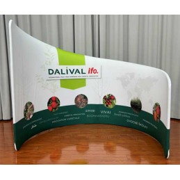 ESPACE DE DISCUSSION PORTABLE - COMTUBE® ALCOVE SEMI OUVERT - face avant