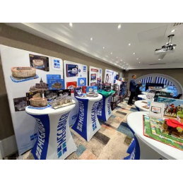 MANGE DEBOUT PLIANT EXPOPRATIK® Portables & facilement stockable,