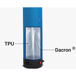 Structure de la tente gonflable ultra résistante Triple peaux