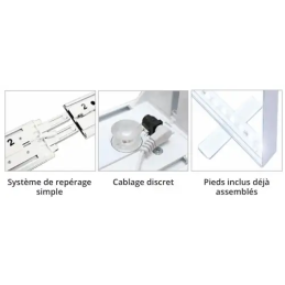 totem led portable - zoom produit