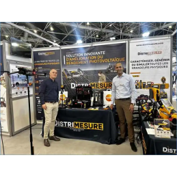 Habillage standard de cloison de stand organisateur – visuel interchangeable suspendu en PVC