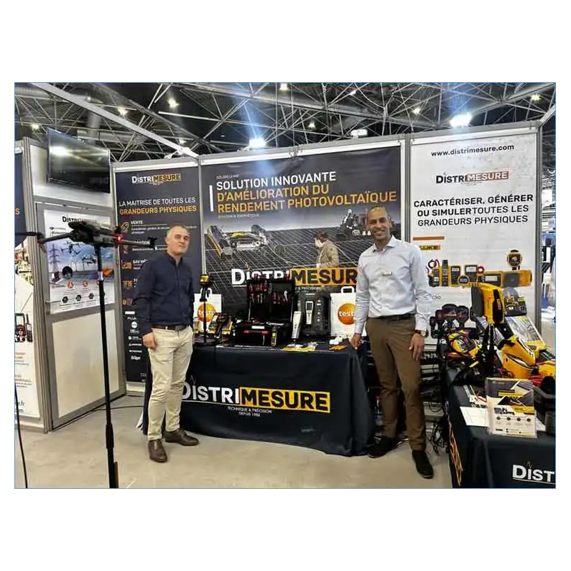 Habillage standard de cloison de stand organisateur – visuel interchangeable suspendu en PVC