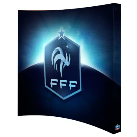 Stand pliable Popcom Courbe Premium - Stand parapluie