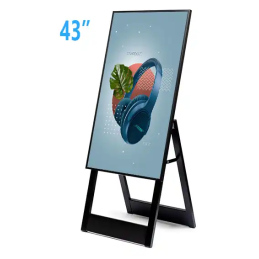 TOTEM MULTIMEDIA PLIABLE DE 43''