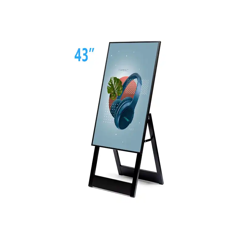 TOTEM MULTIMEDIA PLIABLE DE 43''