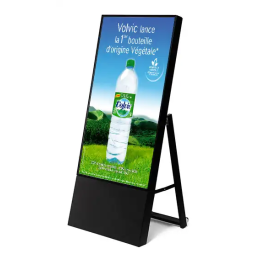 COMSCREEN® MOBILE - Totem Multimédia Écran Samsung UHD 43'' (version noire)