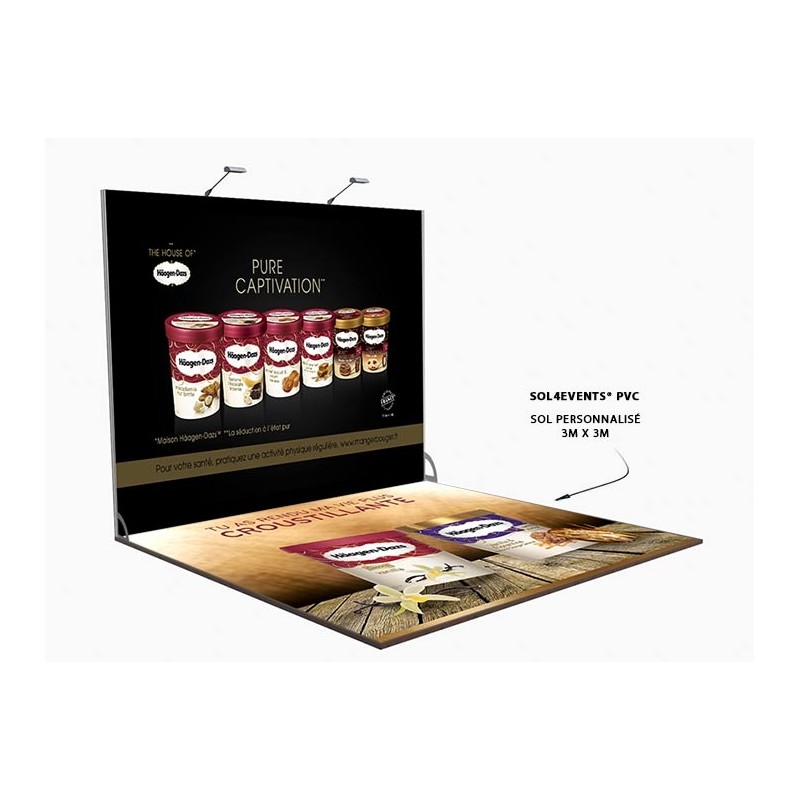 SOL4EVENTS® VELOURS - SOL PERSONNALISE SOL4EVENTS® VELOURS - SOL PERSONNALISE
