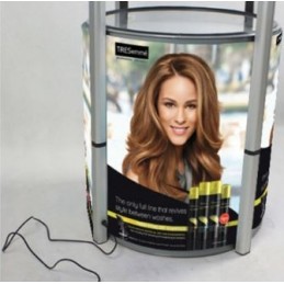 VITRINE PLIABLE COMSHOWCASE® - Personnalisation 4 ou 8 panneaux