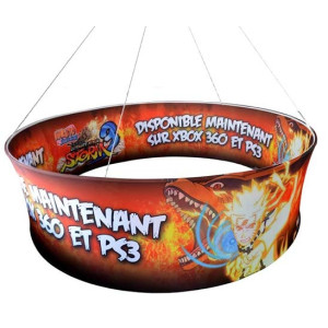 COMSIGNS S – Signalétique suspendue portable élinguée