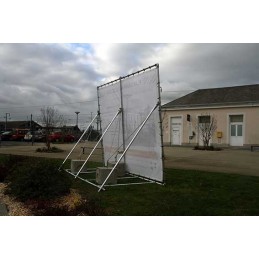 COMOUT® structure 4m x 3m extérieure (dos)