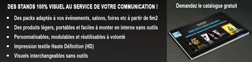 PACKS STANDS PORTABLES COMTUBE®