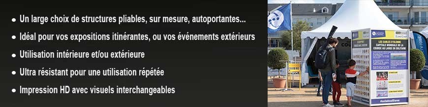 Transat, tables, Mange debout, Quicom... Commnuniquez à l'extérieur