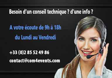 Besoin d'informations, contactez nous !