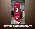 TOTEM SANS CONTACT